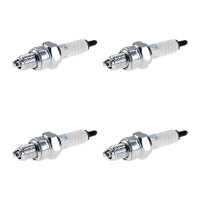 4 Spark Plugs with flat seal seat NGK IAM expertise for...
