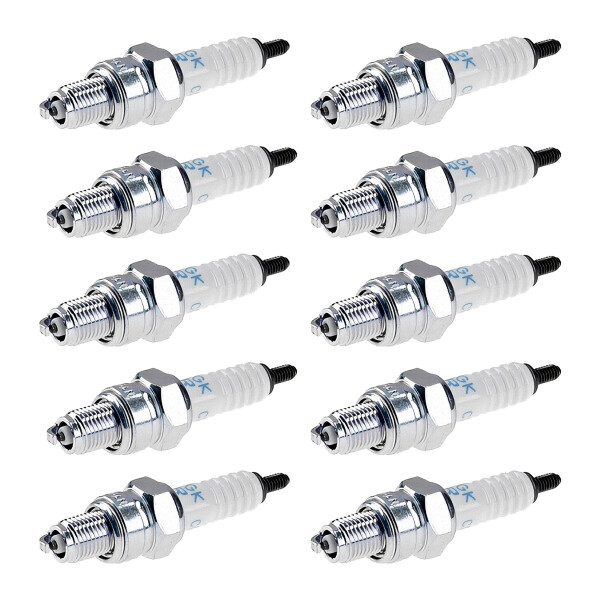 10 Spark Plugs with flat seal seat NGK IAM expertise for YAMAHA and others