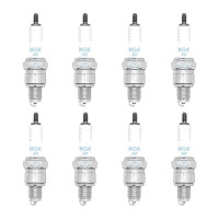 8 Zündkerzen mit Flachdichtsitz NGK Quick...