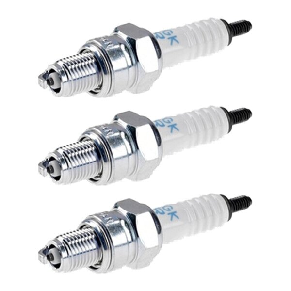 3 Spark Plugs with flat seal seat NGK IAM expertise for SUZUKI and others
