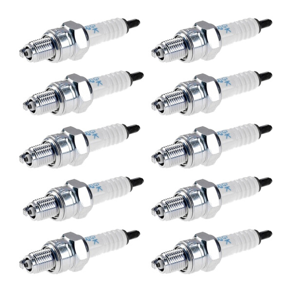 10 Spark Plugs with flat seal seat NGK IAM expertise for SUZUKI and others