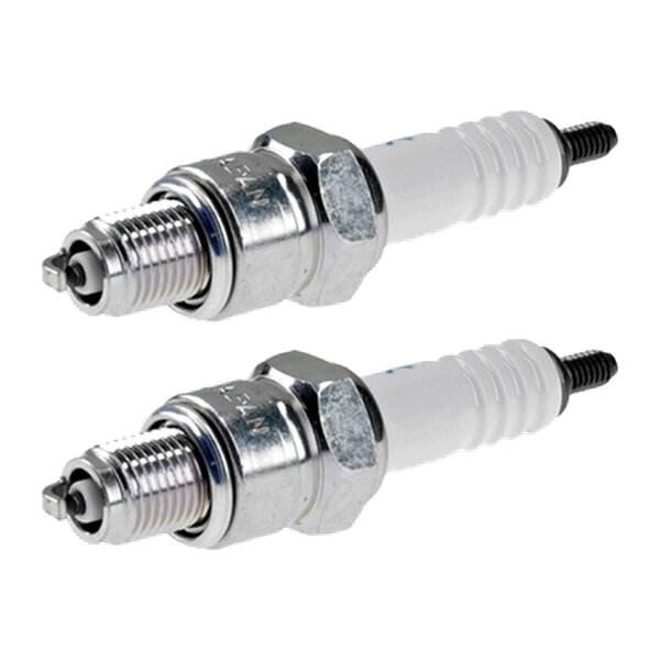 2 Spark Plugs with flat seal seat NGK aftermarket expertise for HONDA and others