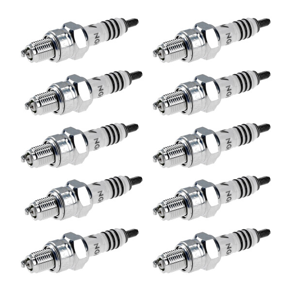 10 Spark Plugs with flat seat NGK IAM-Expertise Iridium IX for SUZUKI and others