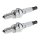 2 Spark Plugs fixed SAE connection NGK IAM expertise for CITROËN and others