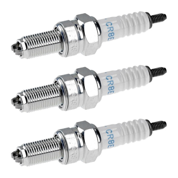 3 Spark Plugs with flat seal seat NGK IAM expertise for SUZUKI and others
