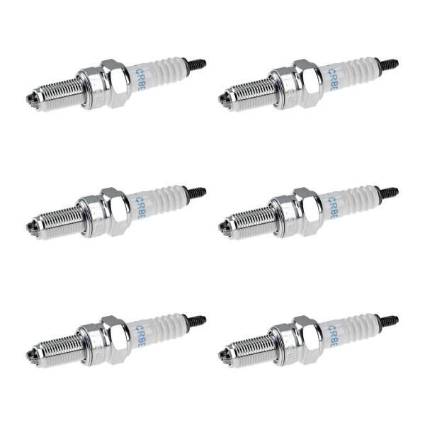 6 Spark Plugs with flat seal seat NGK IAM expertise for SUZUKI and others