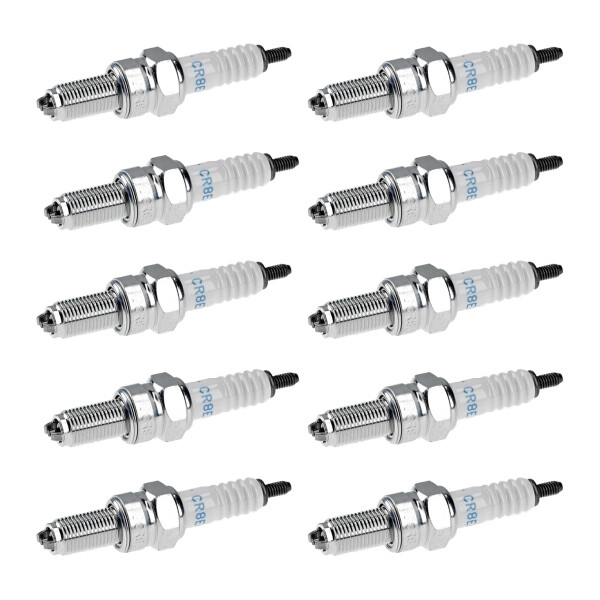 10 Spark Plugs with flat seal seat NGK IAM expertise for SUZUKI and others