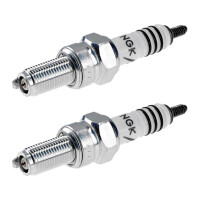 2 Spark Plugs with flat seat NGK Iridium IX for FERRARI...