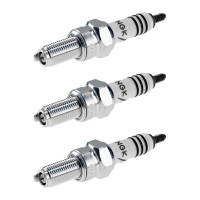 3 Spark Plugs with flat seat NGK Iridium IX for FERRARI...