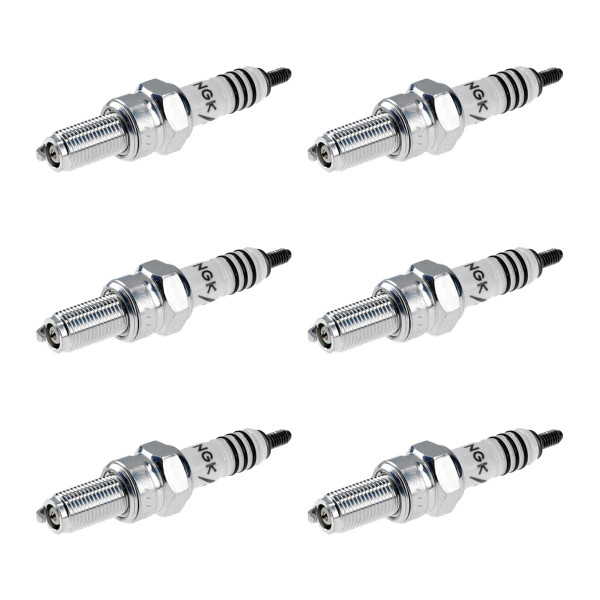 6 Spark Plugs with flat seat NGK Iridium IX for FERRARI F40 and others