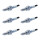 6 Spark Plugs fixed SAE connection NGK aftermarket expertise for SUZUKI