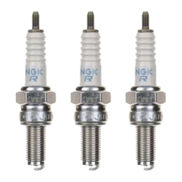 3 Spark Plugs with flat seal seat NGK IAM expertise for YAMAHA and others