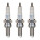 3 Spark Plugs with flat seal seat NGK IAM expertise for YAMAHA and others