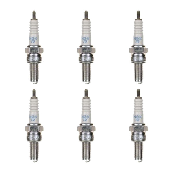 6 Spark Plugs with flat seal seat NGK IAM expertise for YAMAHA and others