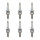 6 Spark Plugs with flat seal seat NGK IAM expertise for YAMAHA and others