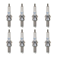 8 Zündkerzen mit Flachdichtsitz NGK...