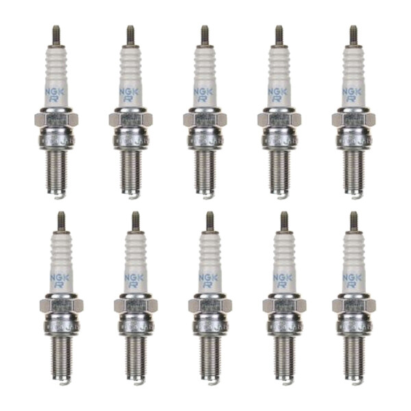 10 Spark Plugs with flat seal seat NGK IAM expertise for YAMAHA and others