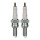 2 Spark Plugs with flat seal seat NGK IAM expertise for YAMAHA and others