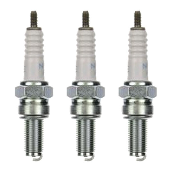 3 Spark Plugs with flat seal seat NGK IAM expertise for YAMAHA and others