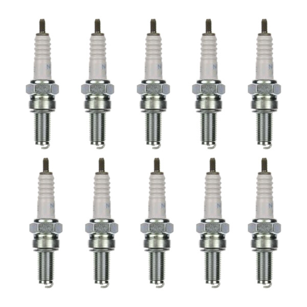 10 Spark Plugs with flat seal seat NGK IAM expertise for YAMAHA and others