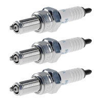 3 Spark Plugs with flat seal seat NGK aftermarket...