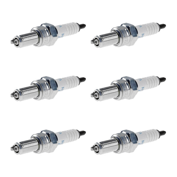 6 Spark Plugs with flat seal seat NGK aftermarket expertise for SUZUKI