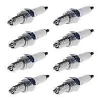 8 Spark Plugs with flat seal seat NGK aftermarket...