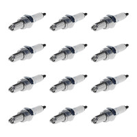 12 Spark Plugs with flat seal seat NGK aftermarket...