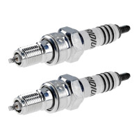 2 Spark Plugs 1-mass electrode NGK Iridium IX for HONDA...