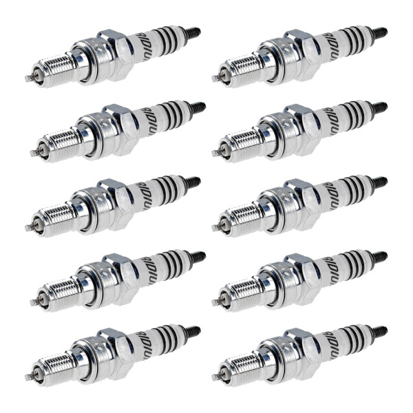10 Spark Plugs 1-mass electrode NGK Iridium IX for HONDA and others