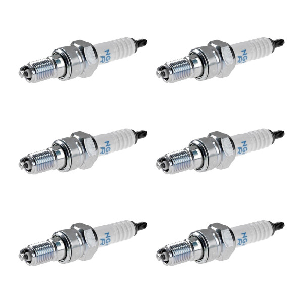 6 Spark Plugs 1-mass electrode NGK Aftermarket-Expertise fits HONDA