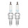 2 Spark Plugs 1-mass electrode NGK Aftermarket-Expertise fits HONDA