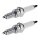 2 Spark Plugs with flat seal seat NGK IAM expertise for YAMAHA and others