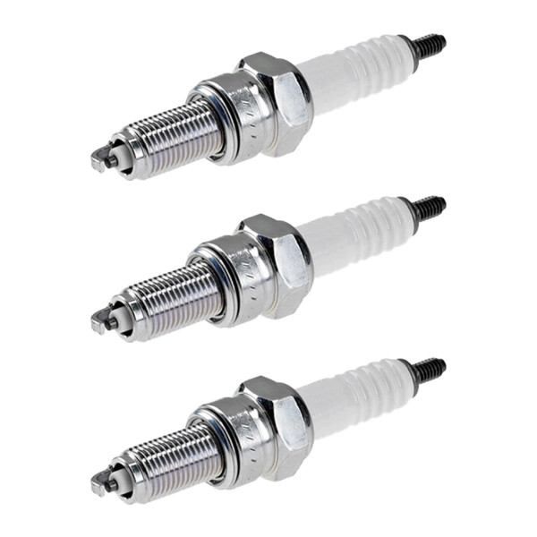 3 Spark Plugs with flat seal seat NGK IAM expertise for YAMAHA and others