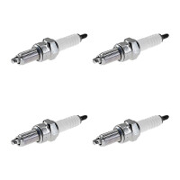 4 Spark Plugs with flat seal seat NGK IAM expertise for...