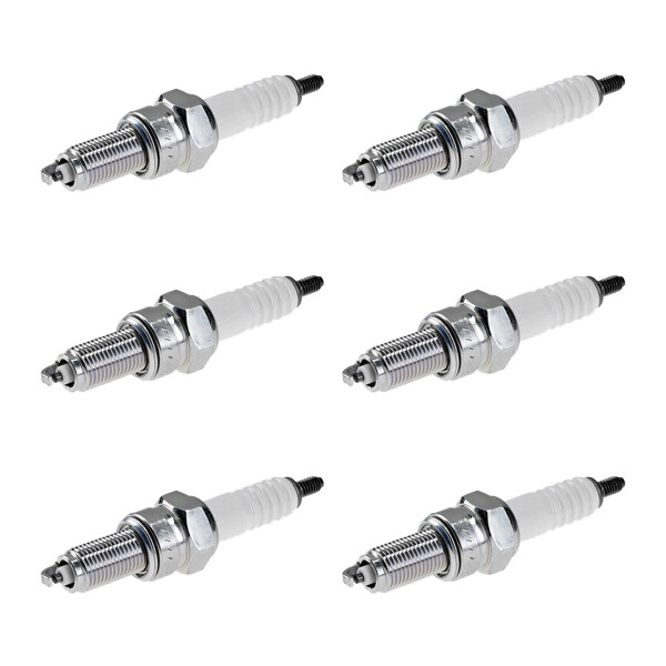 6 Spark Plugs with flat seal seat NGK IAM expertise for YAMAHA and others