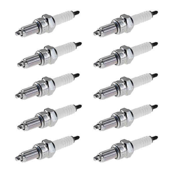 10 Spark Plugs with flat seal seat NGK IAM expertise for YAMAHA and others