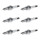 6 Spark Plugs fixed SAE connection NGK suitable for KAWASAKI and others