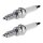 2 Spark Plugs with flat seal seat NGK IAM expertise for YAMAHA and others