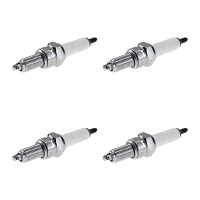 4 Spark Plugs with flat seal seat NGK IAM expertise for...