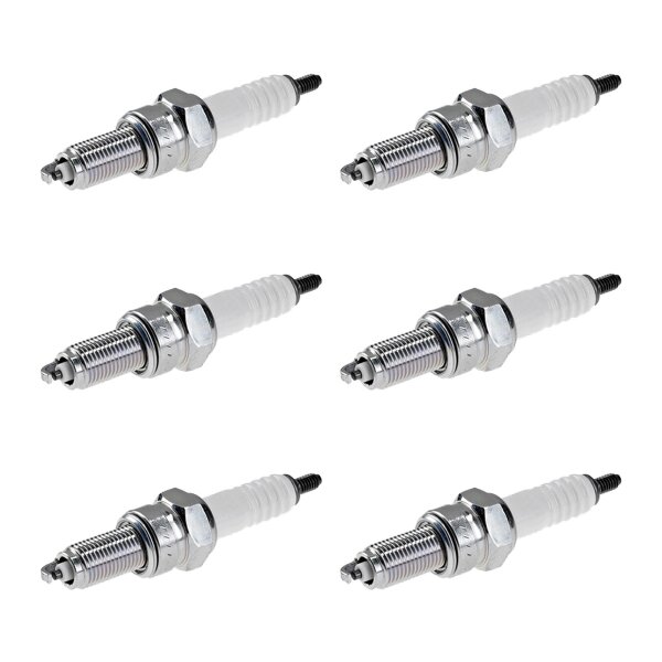 6 Spark Plugs with flat seal seat NGK IAM expertise for YAMAHA and others