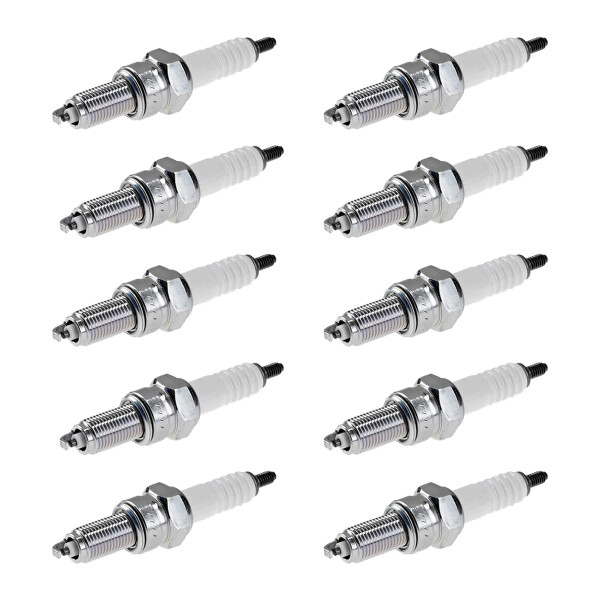 10 Spark Plugs with flat seal seat NGK IAM expertise for YAMAHA and others