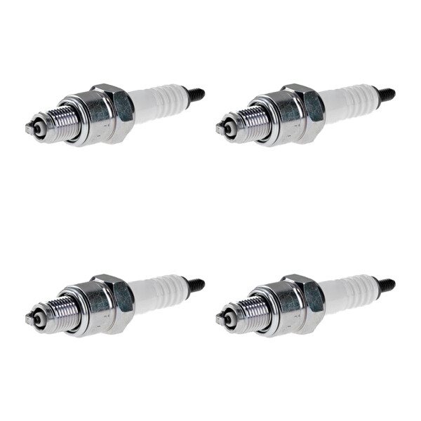 4 Spark Plugs with flat seal seat NGK aftermarket expertise for HONDA and others