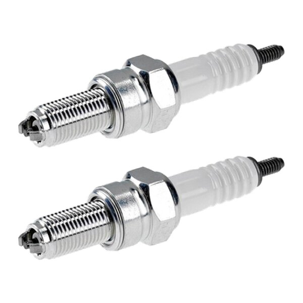 2 Spark Plugs with flat seal seat NGK IAM expertise for YAMAHA and others