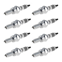 8 Spark Plugs with flat seat NGK IAM-Expertise Iridium IX...
