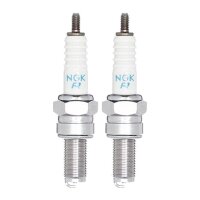 2 Spark Plugs with flat seal seat NGK aftermarket...