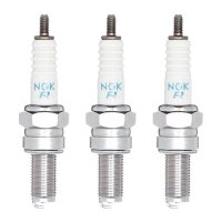 3 Spark Plugs with flat seal seat NGK aftermarket...