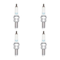 4 Zündkerzen mit Flachdichtsitz NGK...