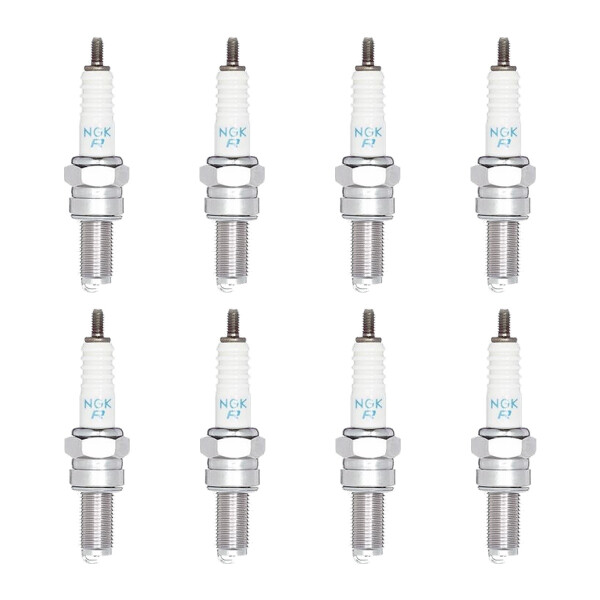 8 Spark Plugs with flat seal seat NGK aftermarket expertise for SUZUKI