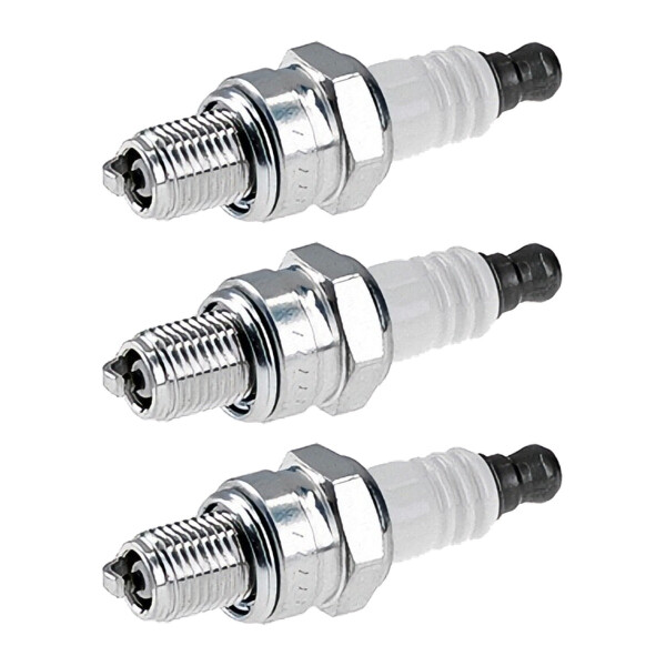 3 Spark Plugs fixed SAE connection NGK IAM expertise for various vehicles